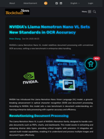 NVIDIA's Llama Nemotron Nano VL Sets New Standards in OCR Accuracy - Blockchain.News