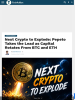Next Crypto to Explode: Pepeto Takes the Lead as Capital Rotates From BTC and ETH - TechBullion