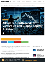 Altcoin Season Hinges on VC Funding Trends Shift
