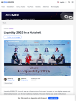Liquidity 2026: Institutions Bridge Digital and TradFi