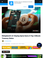 Metaplanet’s Q1 Buying Spree Earns It Top 3 Bitcoin Treasury Status | Bitcoinist.com