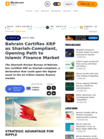 Bahrain Certifies XRP as Shariah-Compliant, Opening Path to Islamic Finance Market – Bitcoin News