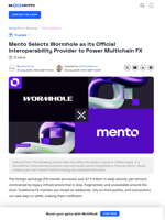 Mento Selects Wormhole as its Official Interoperability Provider to Power Multichain FX