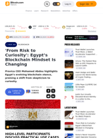 'From Risk to Curiosity': Egypt’s Blockchain Mindset Is Changing – Blockchain Bitcoin News