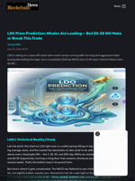 LDO Price Prediction: Whales Are Loading — But $0.38 Will Make or Break This Trade - Blockchain.News