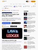 This Week in Crypto Law (May 23, 2026)