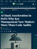 AI-Driven DeFi Hacks: Key Management Beats Audits
