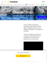 Strategy Adds 525 BTC in Latest Purchase