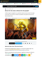 Bitcoin for the state or Bitcoin for the people?