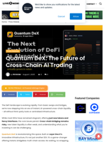 Quantum DeX: The Future of Cross-Chain AI Trading | Live Bitcoin News