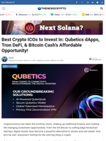 Best Crypto ICOs to Invest In: Qubetics dApps, Tron DeFi, & Bitcoin Cash’s Affordable Opportunity! - TheNewsCrypto