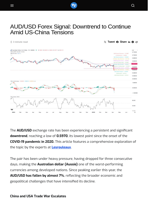 AUD/USD Forex Signal: Downtrend to Continue Amid US-China Tensions - Visionary Financial