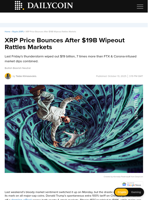 XRP Price Bounces After $19B Wipeout Rattles Markets - DailyCoin