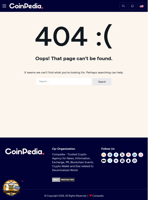 Page not found - Coinpedia Fintech News