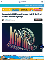 Dogecoin (DOGE) Extends Losses – Is This the Final Shakeout Before Big Rally?