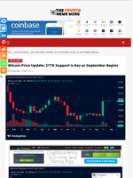 Bitcoin Price Update: $77K Support Is Key as September Begins - The Crypto News Wire