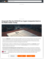 Grayscale Files for NYSE IPO as Crypto Companies Rush to Go Public Under Trump - Brave New Coin