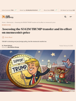 Assessing the $342M TRUMP transfer and its effect on memecoin's price