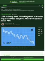 What XRP Funding Rate Really Means for the Price: Analysis