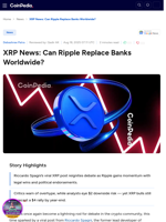 XRP News: Can Ripple Replace Banks Worldwide?