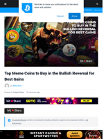 Top Meme Coins to Buy in the Bullish Reversal for Best Gains