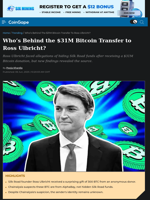 Who’s Behind the $31M Bitcoin Transfer to Ross Ulbricht?