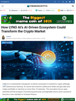 How LYNO AI’s AI-Driven Ecosystem Could Transform the Crypto Market