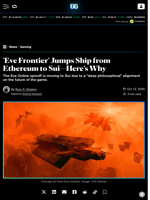 'Eve Frontier' Jumps Ship from Ethereum to Sui—Here’s Why - Decrypt