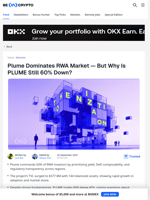 PLUME Price Set to Rise as Plume RWA Market Share Tops 50%?