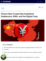 China's New Crypto Ban Explained: Stablecoins, RWA, and the Digital Yuan