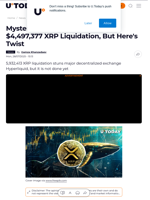 Mysterious Whale Suffers Epic $4,497,377 XRP Liquidation, But Here's Twist