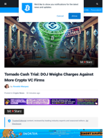 Tornado Cash Trial: DOJ Weighs Charges Against More Crypto VC Firms | Bitcoinist.com