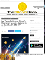 Is a Trader Betting on Bitcoin's Moonshot? Massive Options Bet on BlackRock's BTC ETF