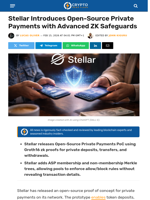 Stellar Introduces Open-Source Private Payments