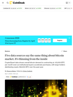 Bitcoin whales are selling the most aggressively on record while ETFs and Strategy keep buying