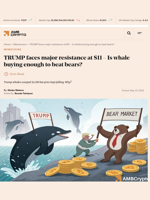 TRUMP faces major resistance at $11 - Is whale buying enough to beat bears? - AMBCrypto