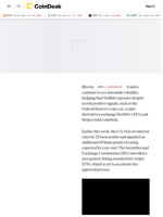 Bitcoin (BTC) Traders Buy More Downside Protection After Federal Reserve Rate Cut: Deribit