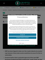 Ripple News: 3 Critical Events That May Make XRP a Global Crypto Powerhouse