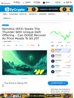 Remittix (RTX) Steals The Thunder With Unique DeFi Offering - Can DOGE Recover As Price Heads To $0.20?