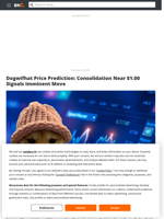Dogwifhat Price Prediction: Consolidation Near $1.00 Signals Imminent Move - Brave New Coin