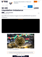 $3 XRP Triggers Abnormal $18,890,000 Liquidation Imbalance