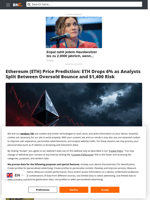 Ethereum (ETH) Price Prediction: ETH Drops 6% as Analysts Split Between Oversold Bounce and $1,400 Risk - Brave New Coin