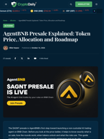 AgentBNB Presale Explained: Token Price, Allocation and Roadmap - Crypto Daily