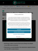 New Filing in Ripple Case Blasts SEC’s Legal Framework