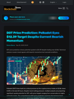 DOT Price Prediction: Polkadot Eyes $12.39 Target Despite Current Bearish Momentum - Blockchain.News