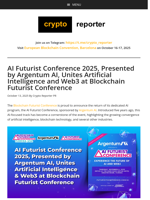 AI Futurist Conference 2025, Presented by Argentum AI, Unites Artificial Intelligence and Web3 at Blockchain Futurist Conference