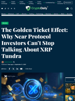 The Golden Ticket Effect: Why Near Protocol Investors Can’t Stop Talking About XRP Tundra - Crypto Daily