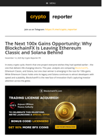 The Next 100x Gains Opportunity: Why BlockchainFX Is Leaving Ethereum Classic and Solana Behind