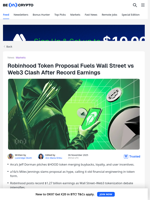 Should Robinhood Have a Token? Experts Weigh In