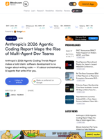 Anthropic’s 2026 Agentic Coding Report Maps the Rise of Multi-Agent Dev Teams – Bitcoin News